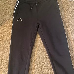 Sweatpants black and white
